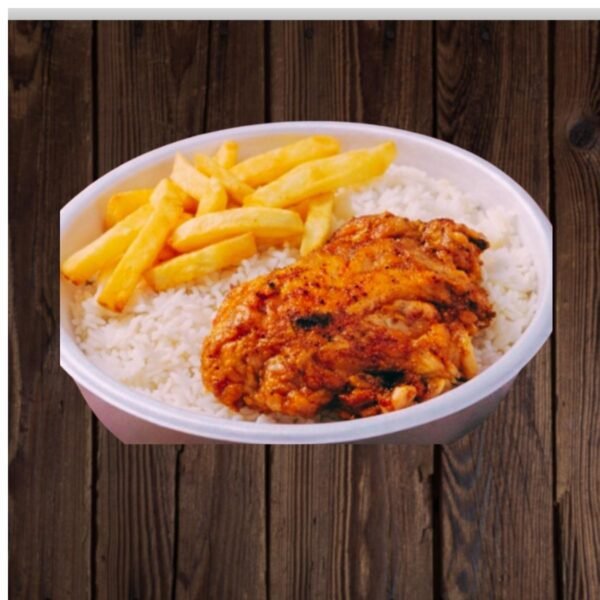 🍗 Coxa ou Sobrecoxa Frita com Fritas